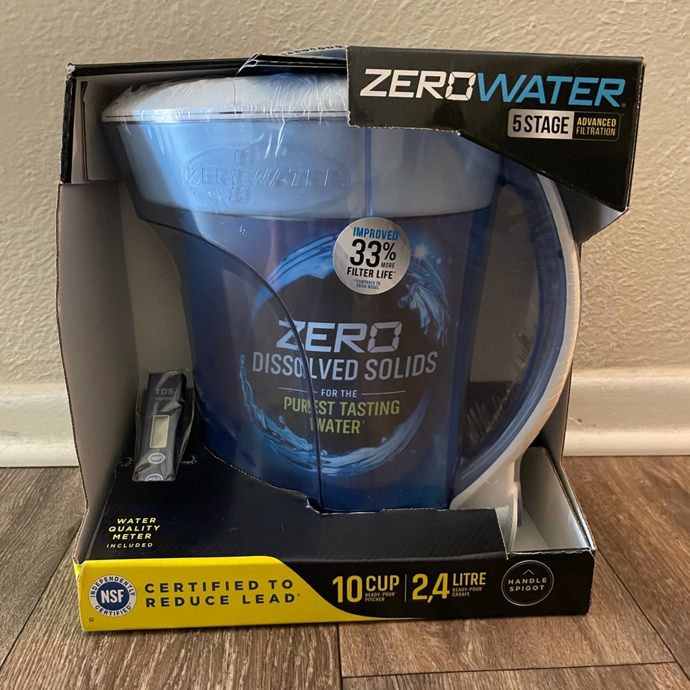 BRAND NEW IN BOX Zero Water Pitcher